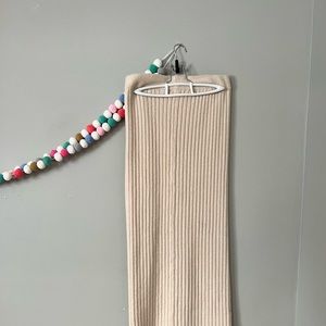 Zara Ribbed Knit Skirt